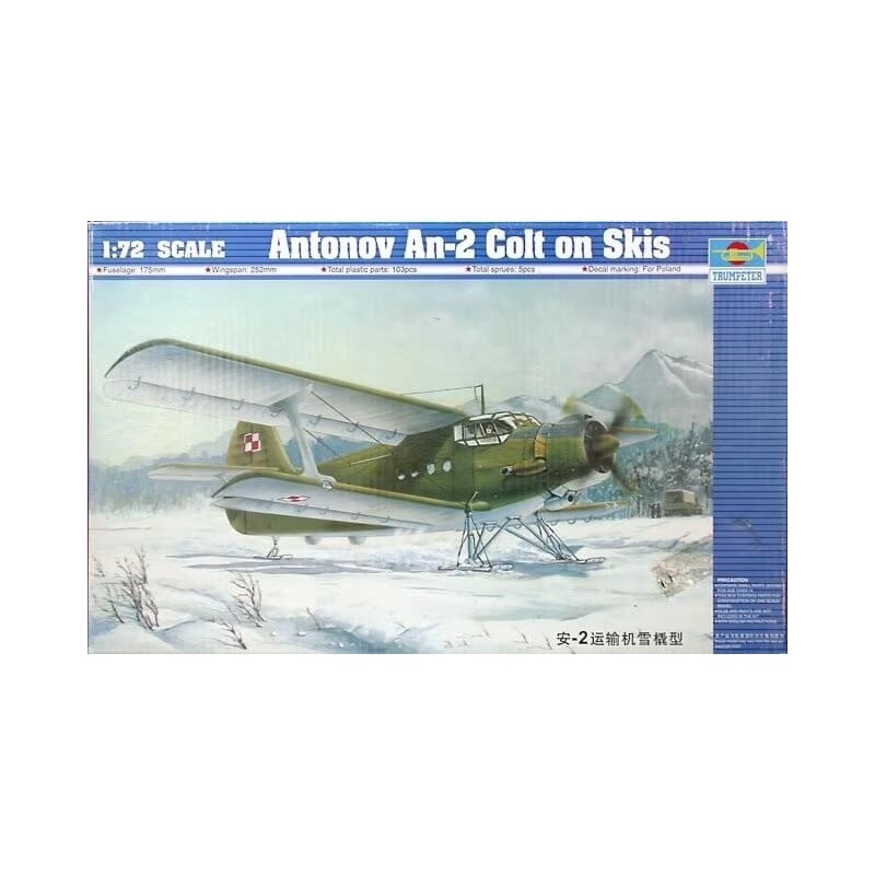 

01607P Antonov an-2 Colt on Skis