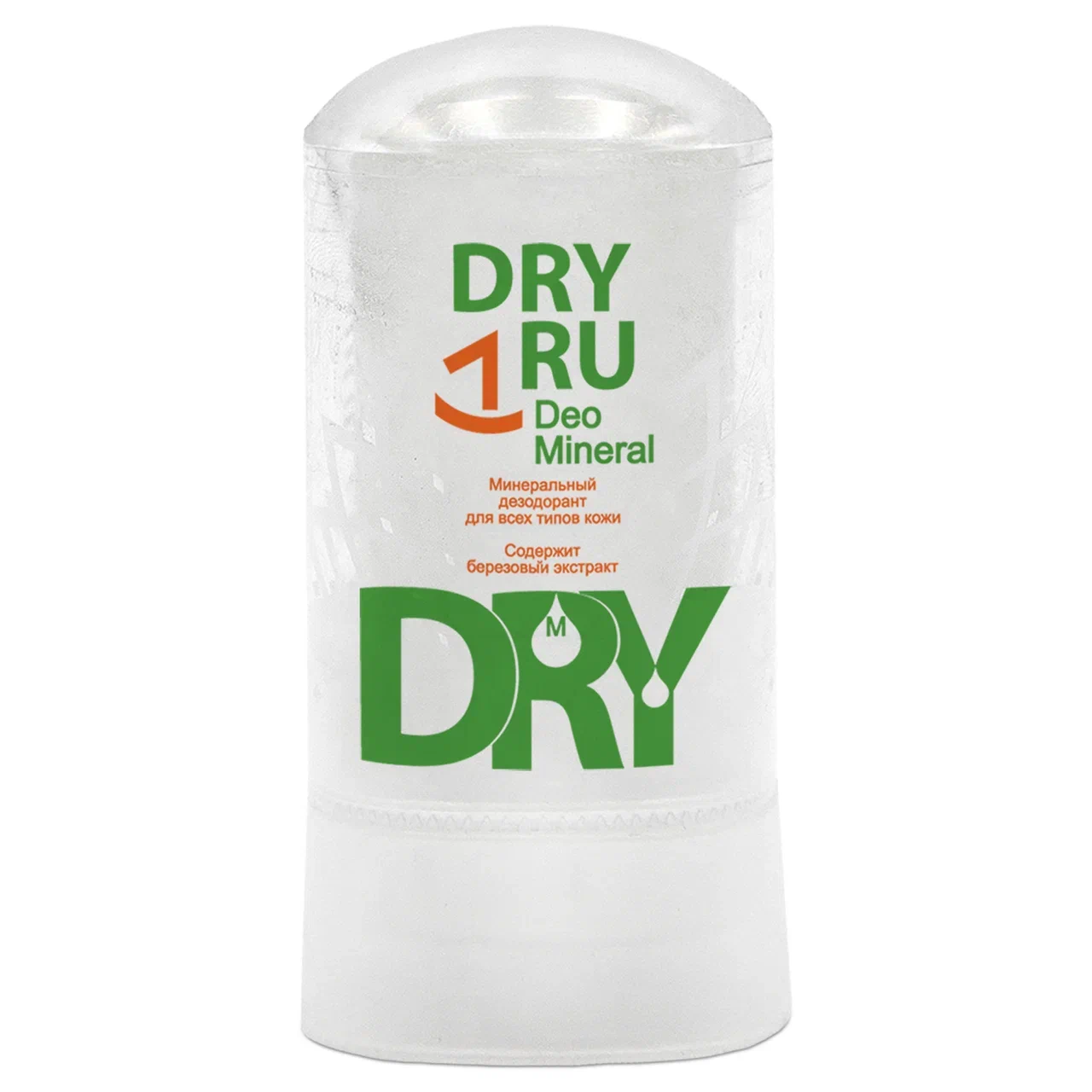 Дезодорант DRY RU женский мужской, стик от пота и запаха для подмышек, рук и ног, 60 г