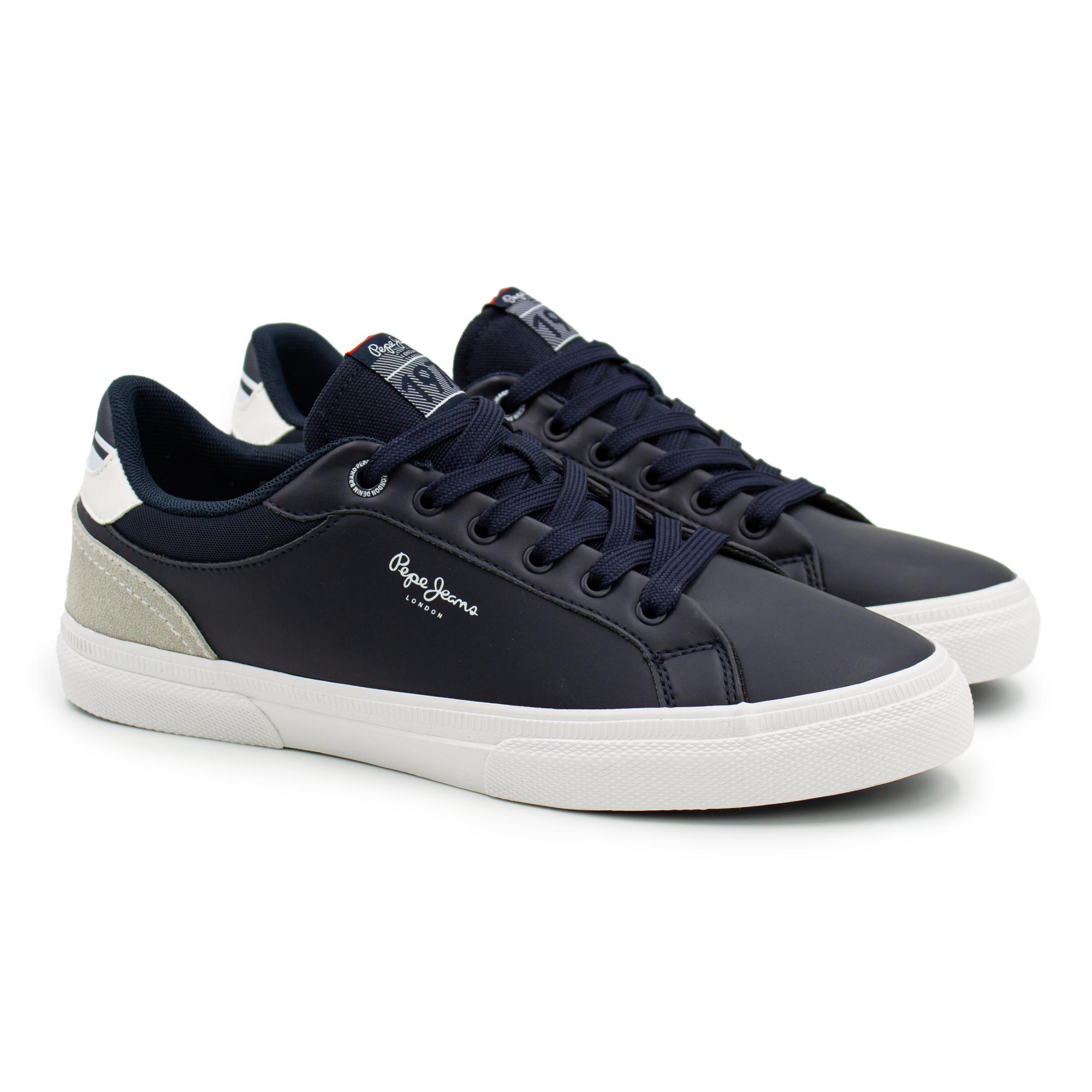 

Кеды мужские Pepe Jeans London KENTON COLOURS PMS30815 синие 41 EU, KENTON COLOURS PMS30815