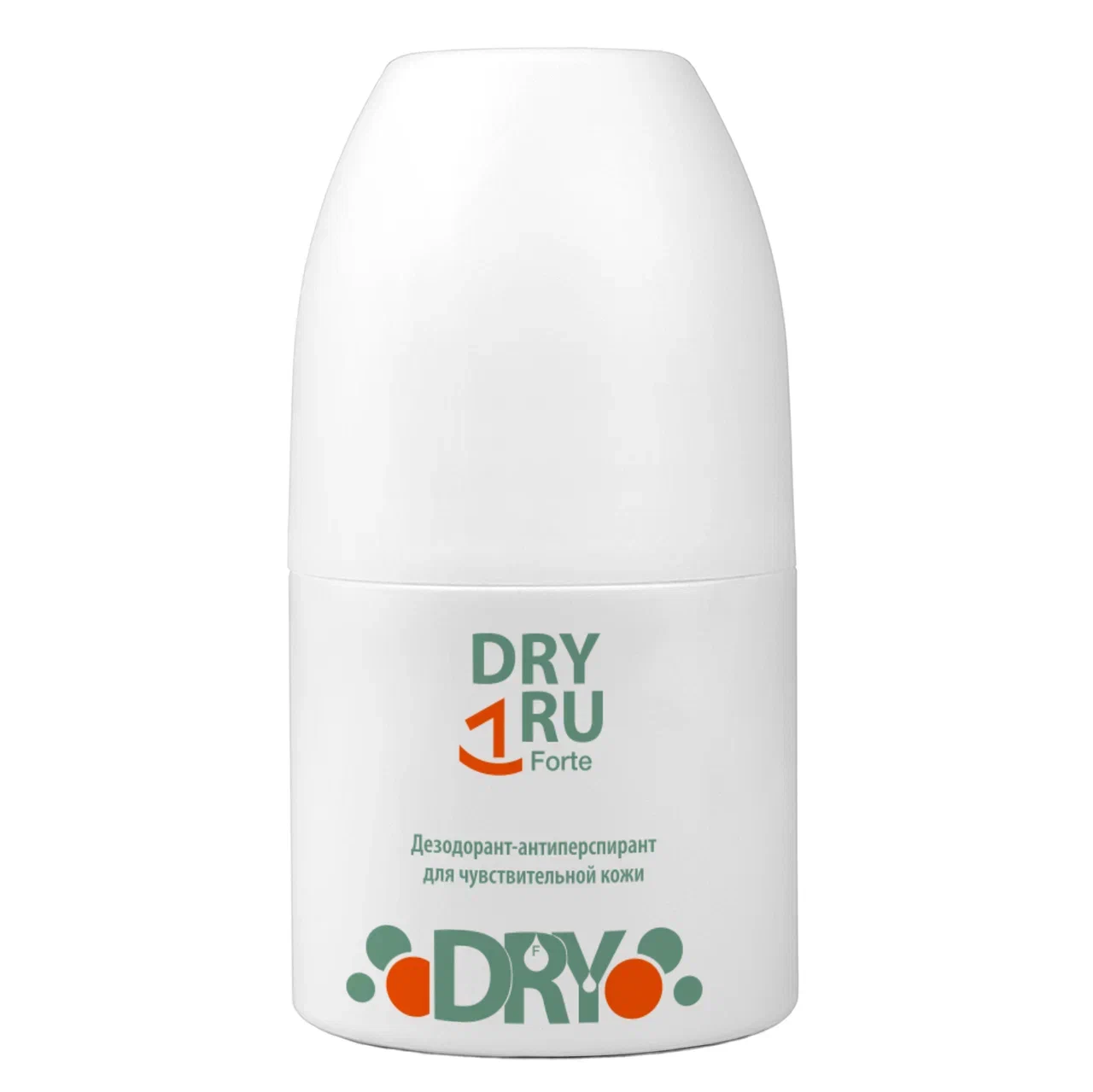 Дезодоран-антиперспирантт DRY RU Forte мужской, шариковый, от пота и запаха 50 мл