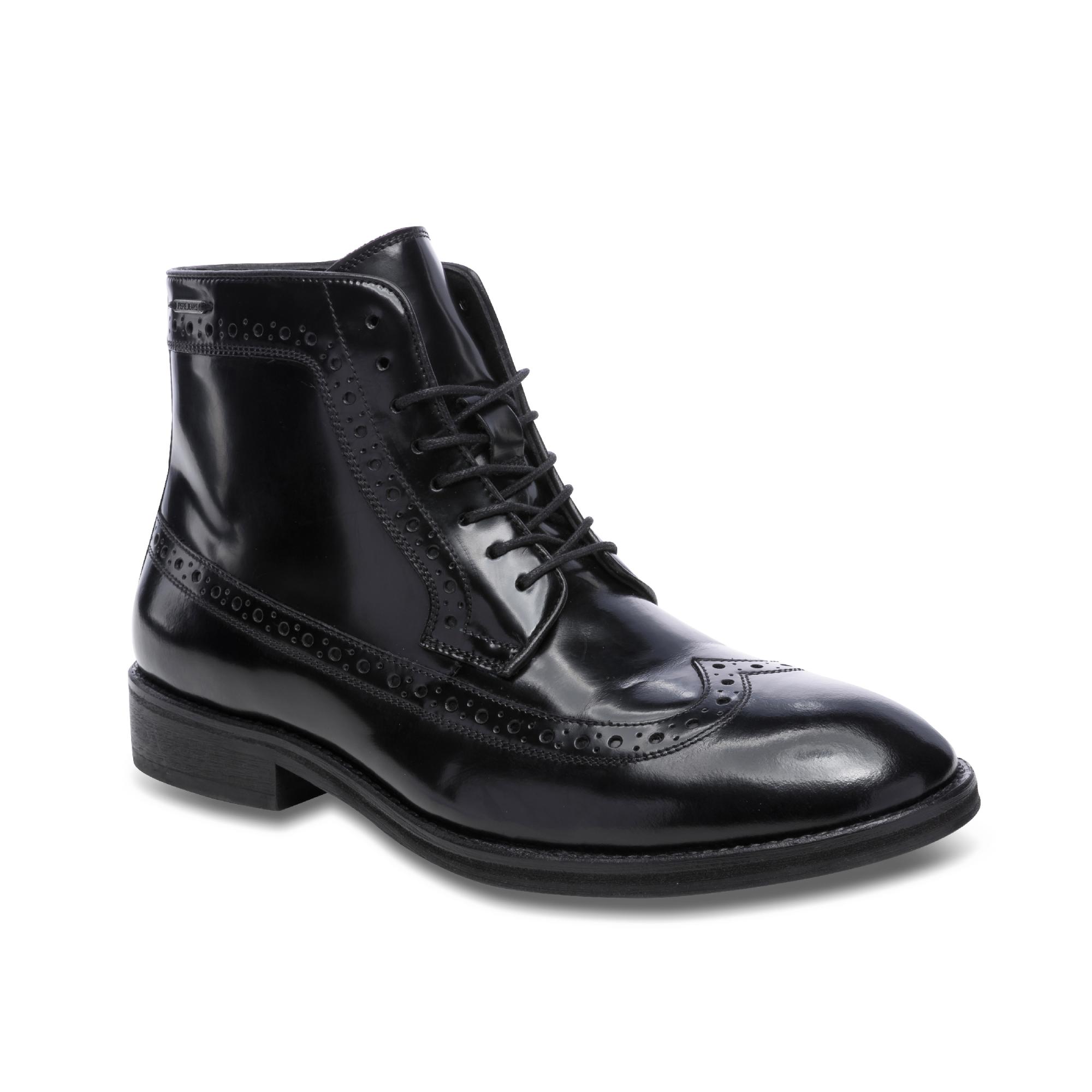 Ботинки мужские Pepe Jeans London HACKNEY BOOT SMOOTH PMS50158 черные 41 EU