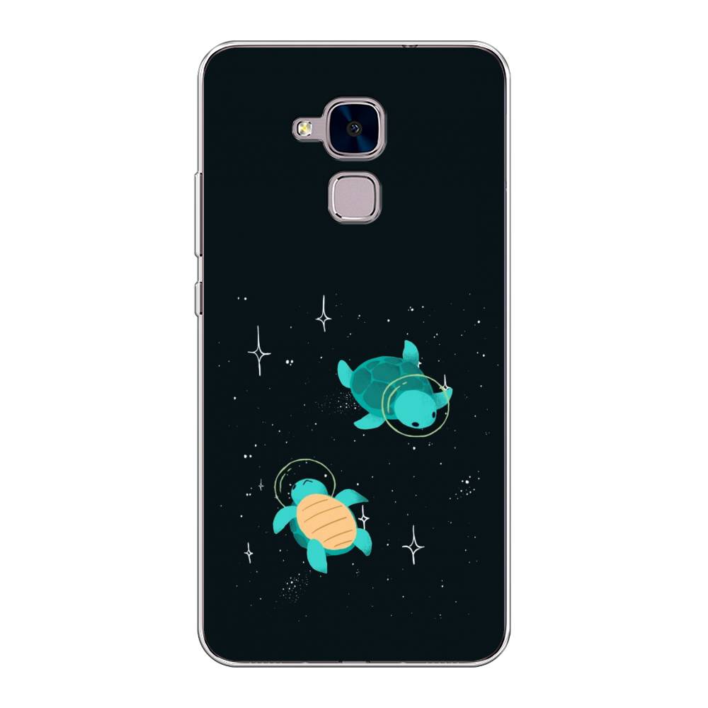

Чехол Awog на Honor 5C "Черепашки космонавты", Разноцветный, 60450-4