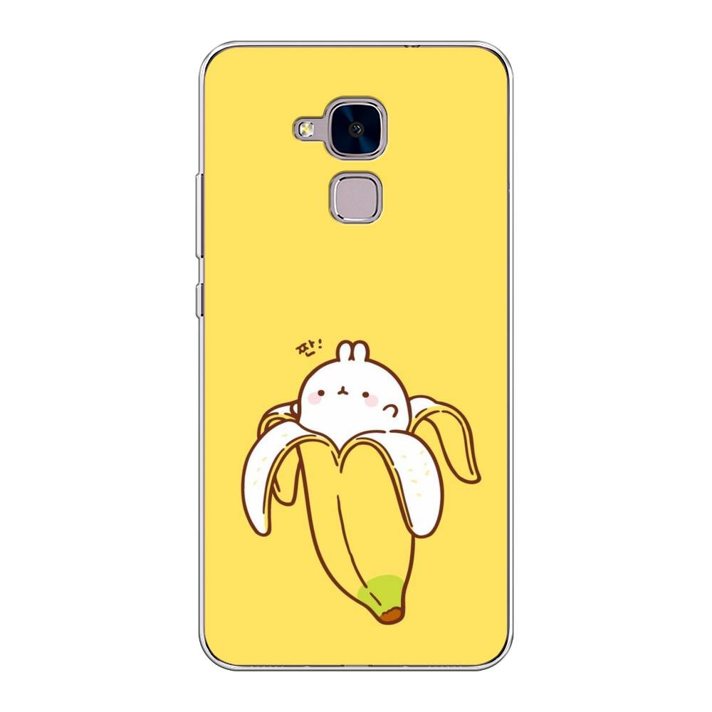 

Чехол Awog на Honor 5C "Зайчик-бананчик", Разноцветный, 60450-2
