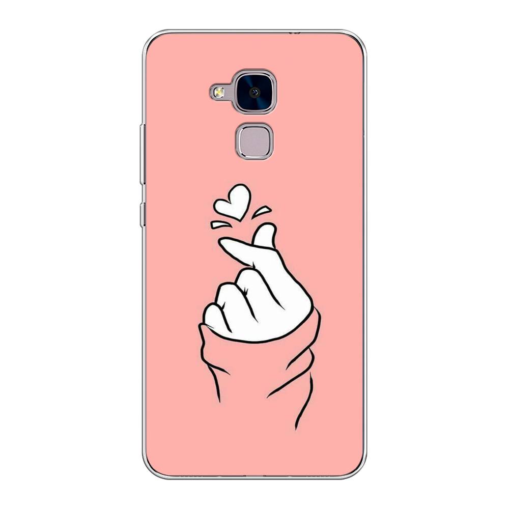 

Чехол Awog на Honor 5C "Любовь-щелк", Разноцветный, 60450-7