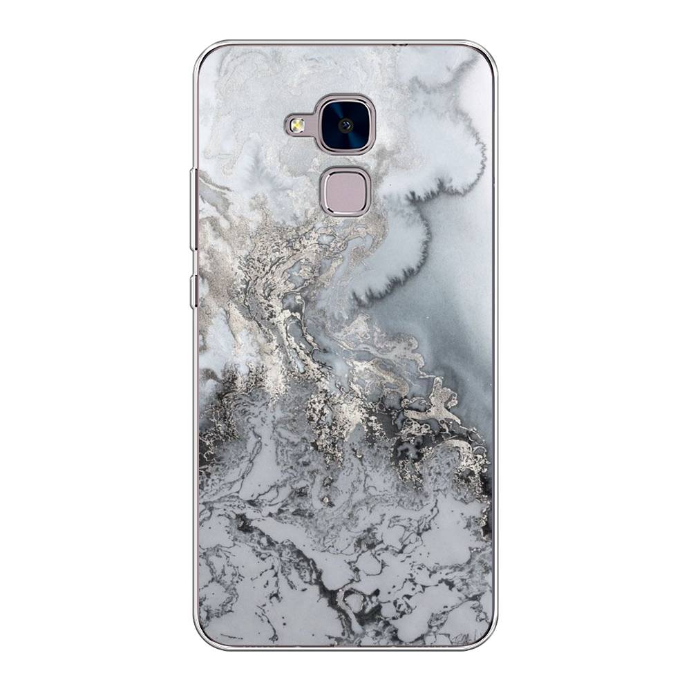 

Чехол Awog на Honor 5C "Морозная лавина серая", Разноцветный, 60450-3