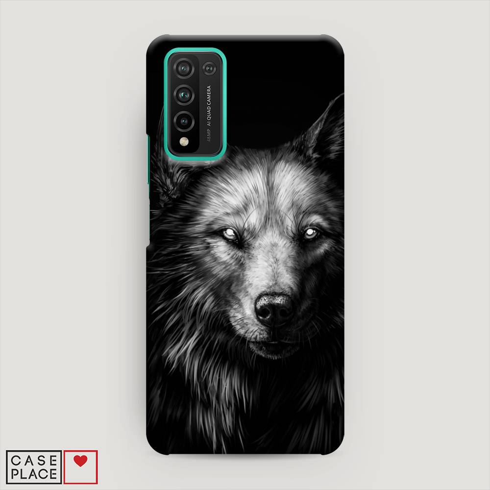 

Чехол Awog "Волк черно белый" для Honor 10X Lite, 6104620-1