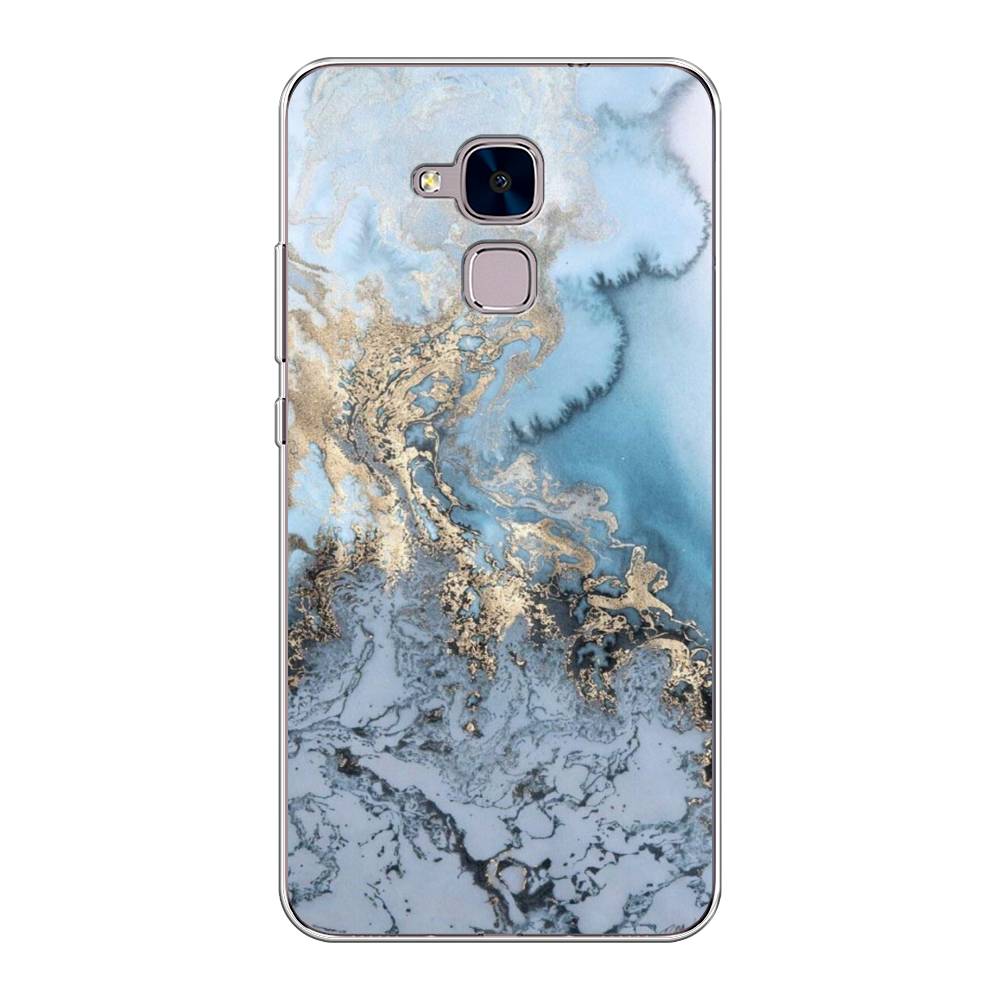 

Чехол Awog на Honor 5C "Морозная лавина синяя", Разноцветный, 60450-3