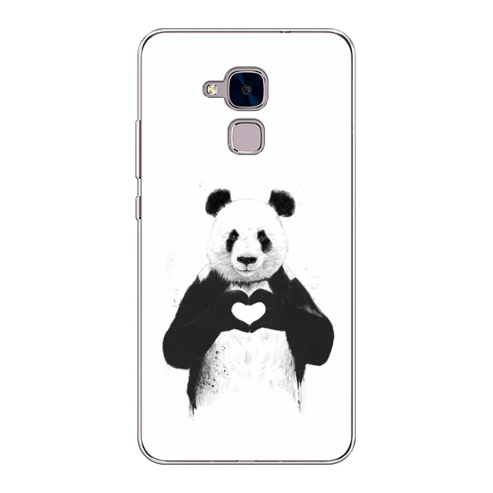 

Чехол Awog на Honor 5C "Панда love", Разноцветный, 60450-10