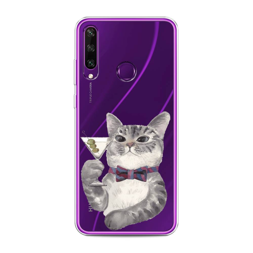 

Чехол Awog "Кот джентльмен" для Huawei Y6p