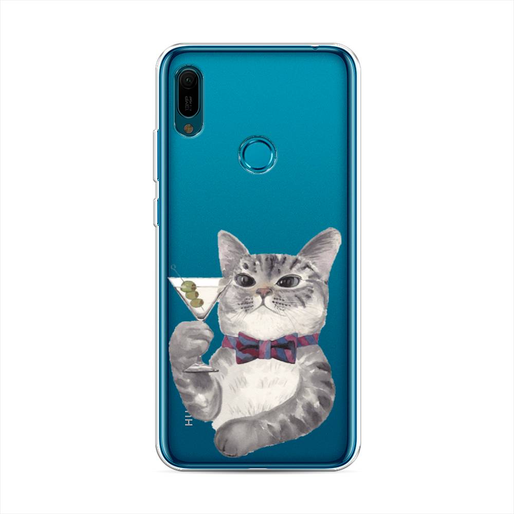 

Чехол Awog "Кот джентльмен" для Huawei Y6 2019