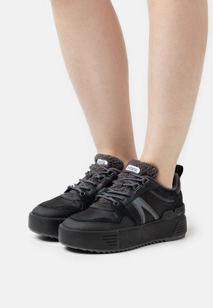 

Кеды женские Lacoste LA211A0QZ черные 35.5 EU, Черный, LA211A0QZ