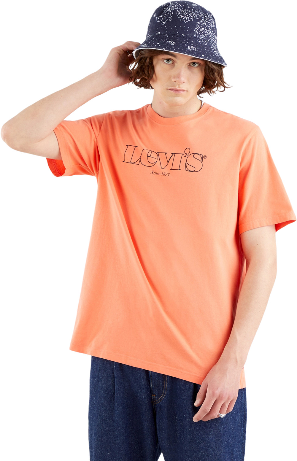 

Футболка мужская Levi's 16143-0183 оранжевая 2XL, 16143-0183