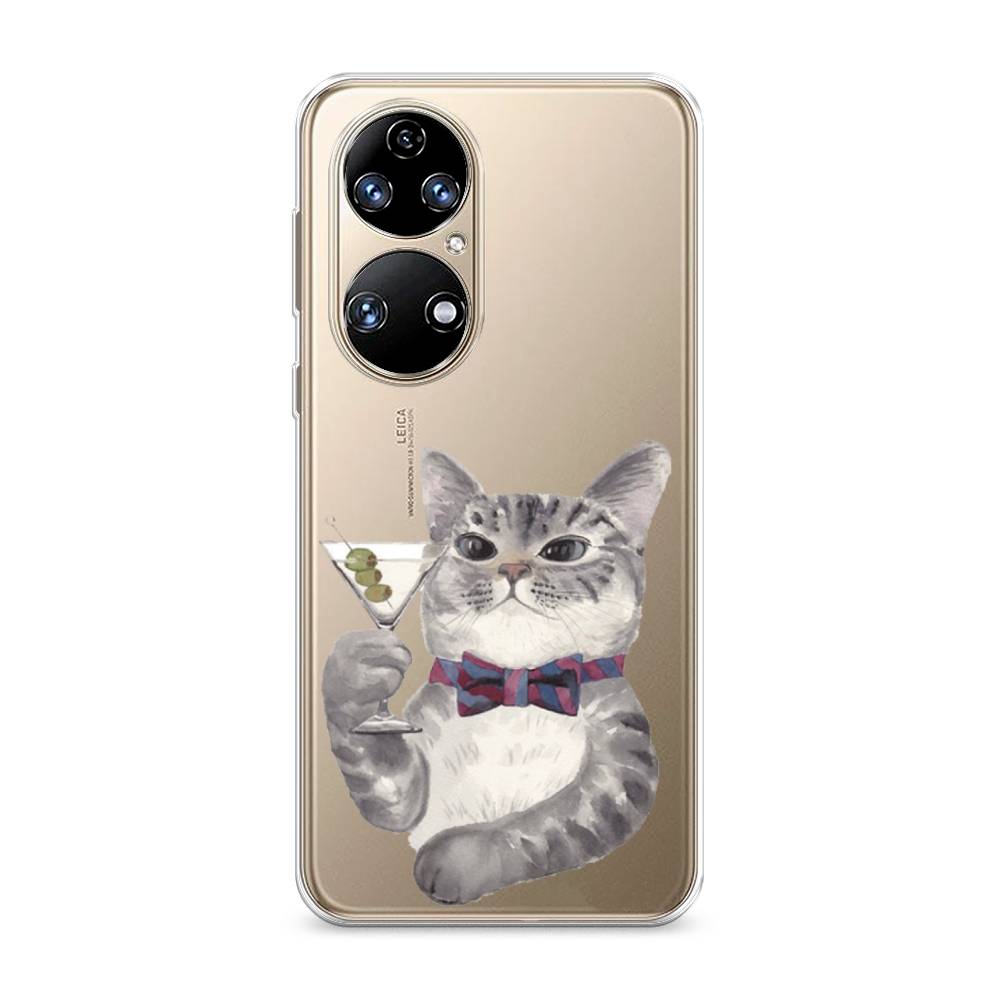 

Чехол Awog "Кот джентльмен" для Huawei P50