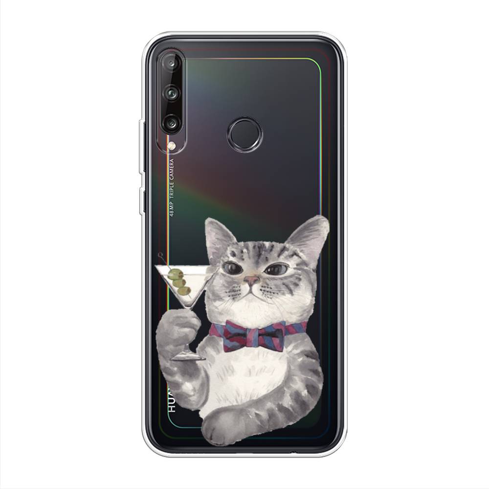 

Чехол Awog "Кот джентльмен" для Huawei P40 lite E