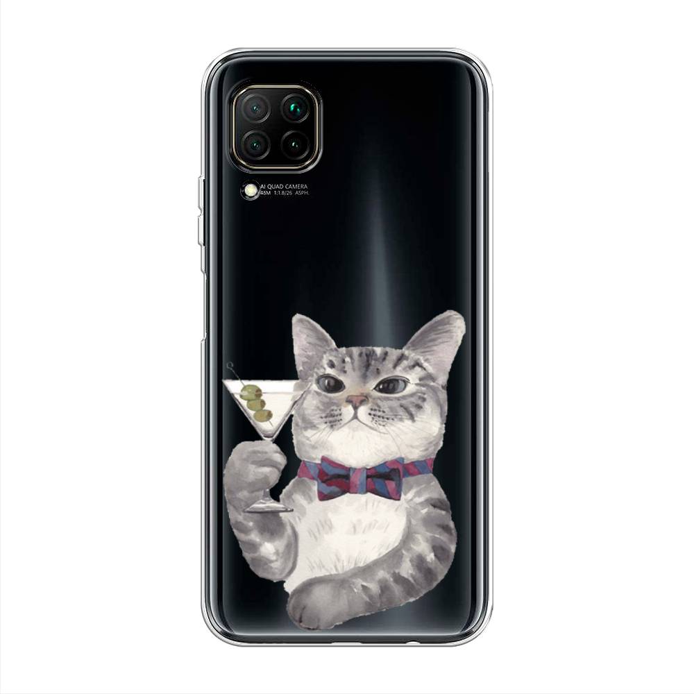 

Чехол Awog "Кот джентльмен" для Huawei P40 Lite