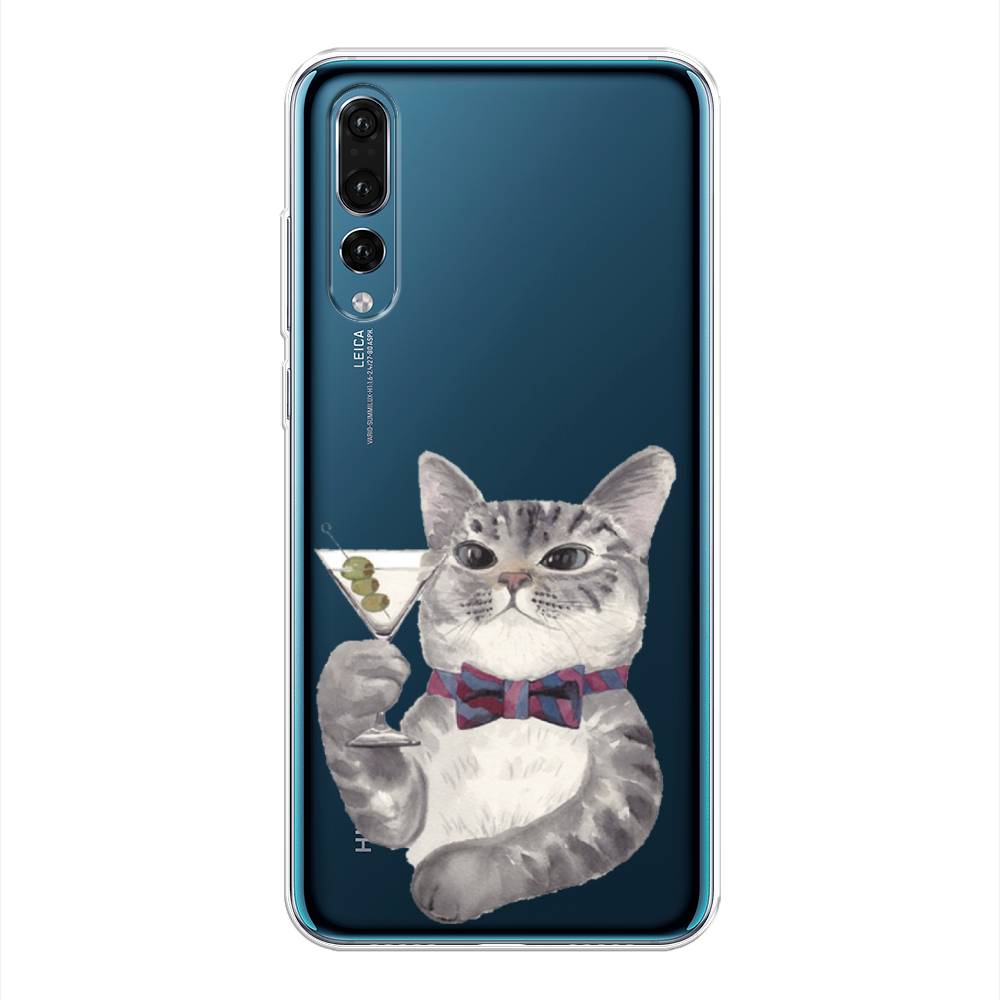 

Чехол Awog "Кот джентльмен" для Huawei P20 Pro