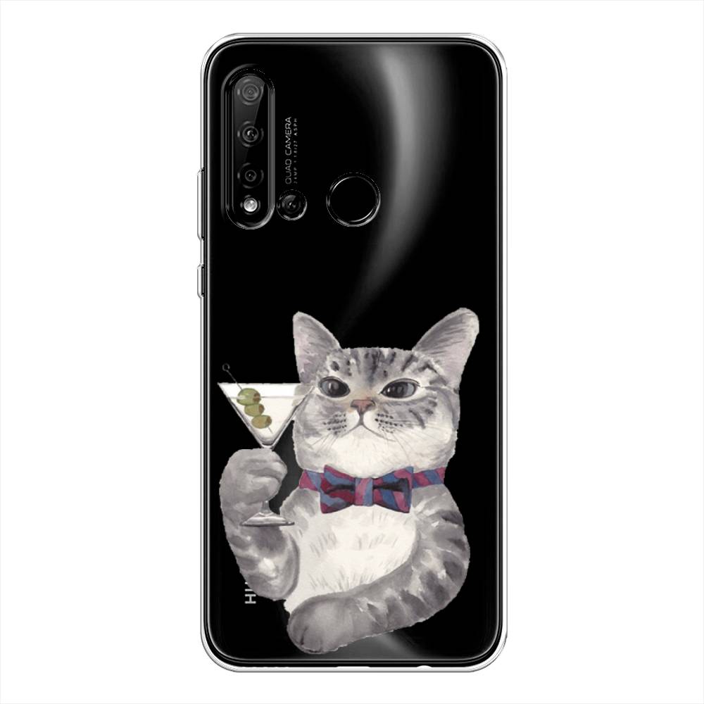 

Чехол Awog "Кот джентльмен" для Huawei P20 lite 2019