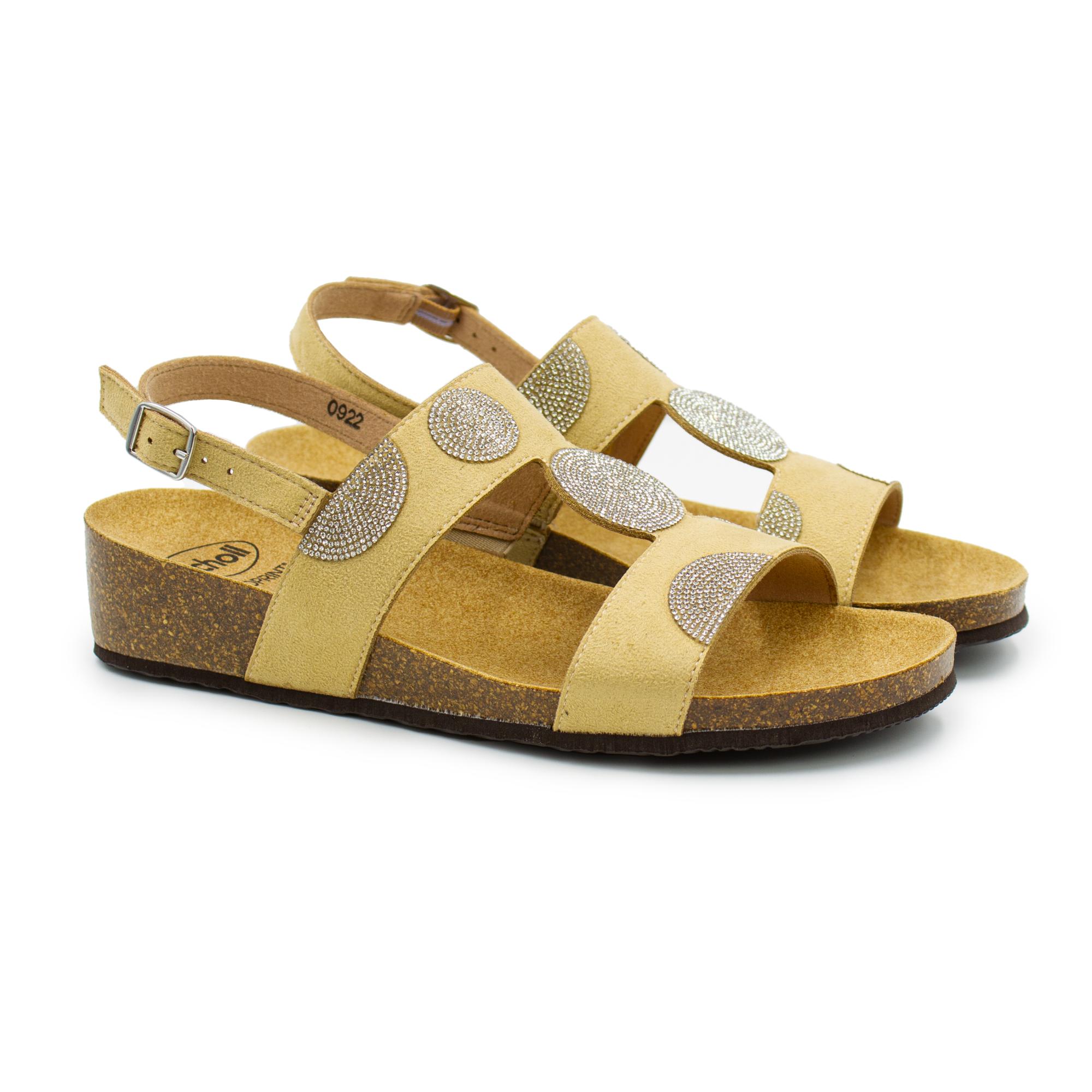 

Сандалии женские Scholl DUBAI SANDAL F298761002 бежевые 41 EU, Бежевый, DUBAI SANDAL F298761002