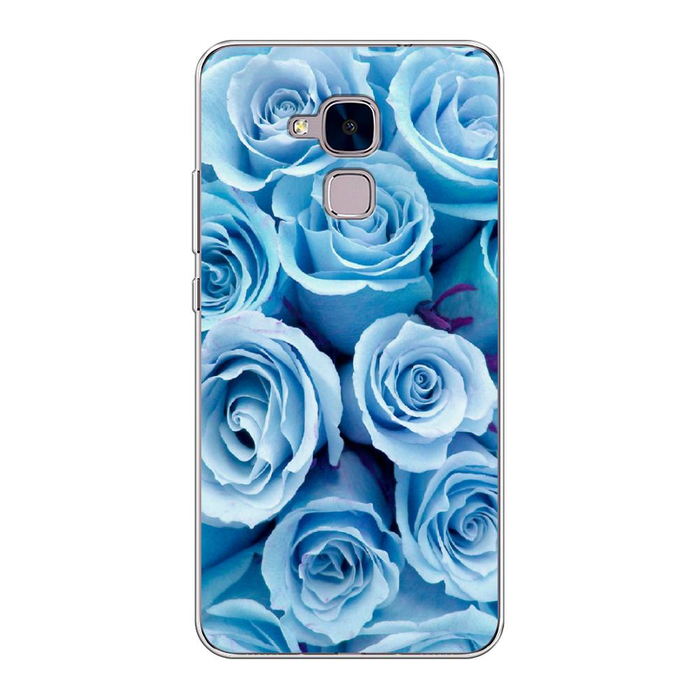 

Чехол Awog на Honor 5C "Лазурные розы", Разноцветный, 60450-8