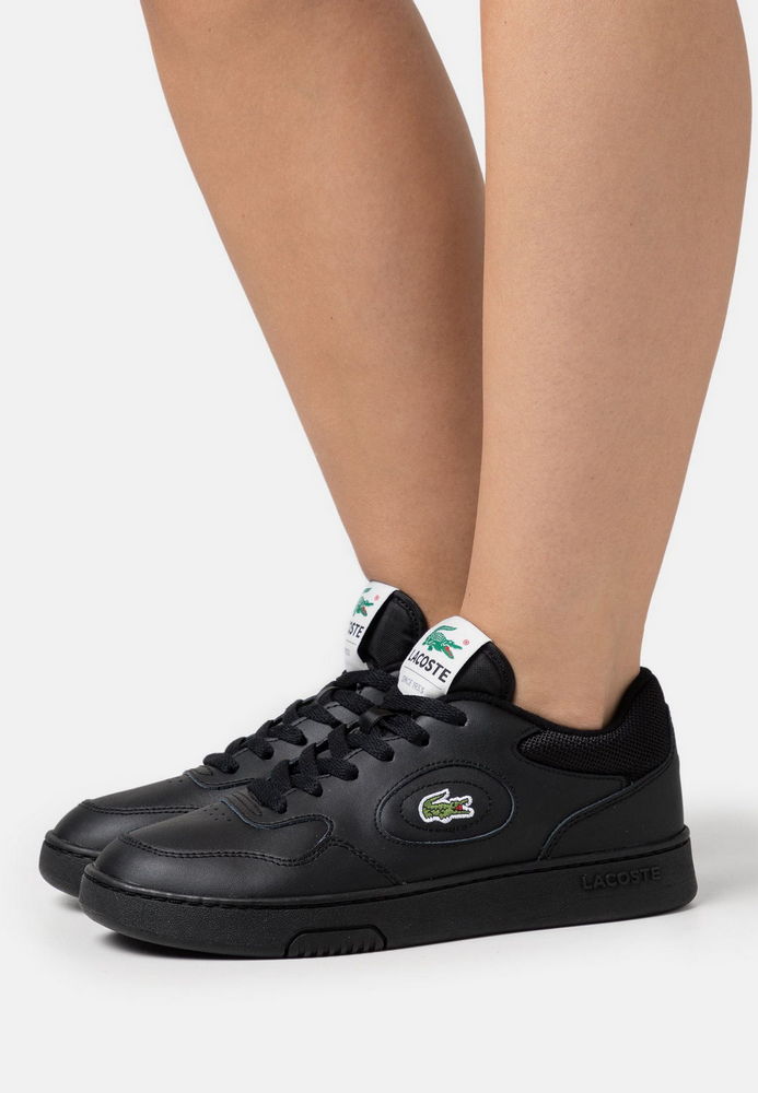

Кеды женские Lacoste LA211A0QE черные 41 EU, Черный, LA211A0QE