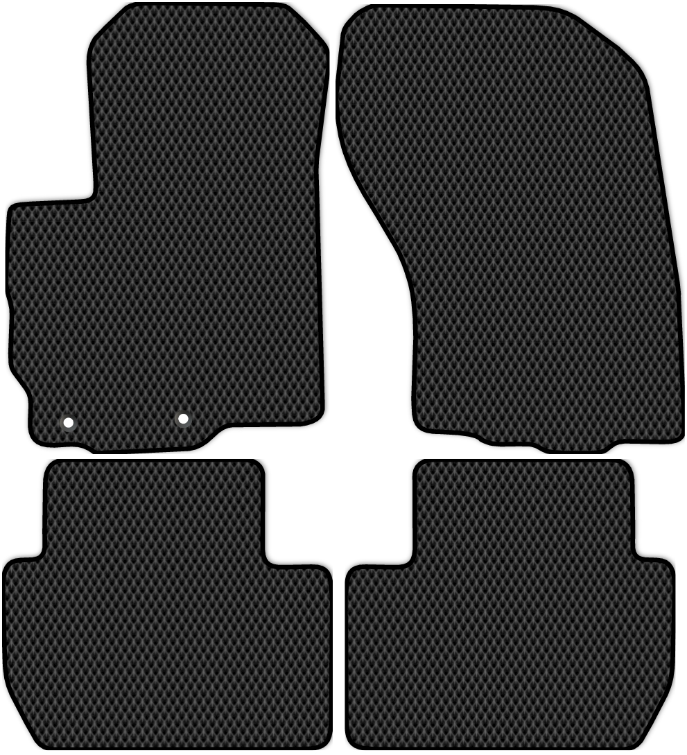 

Коврики ЭВА в салон для Citroen C-Crosser 2007 - 2012, 4 шт. черный, 1806-S4Y-H