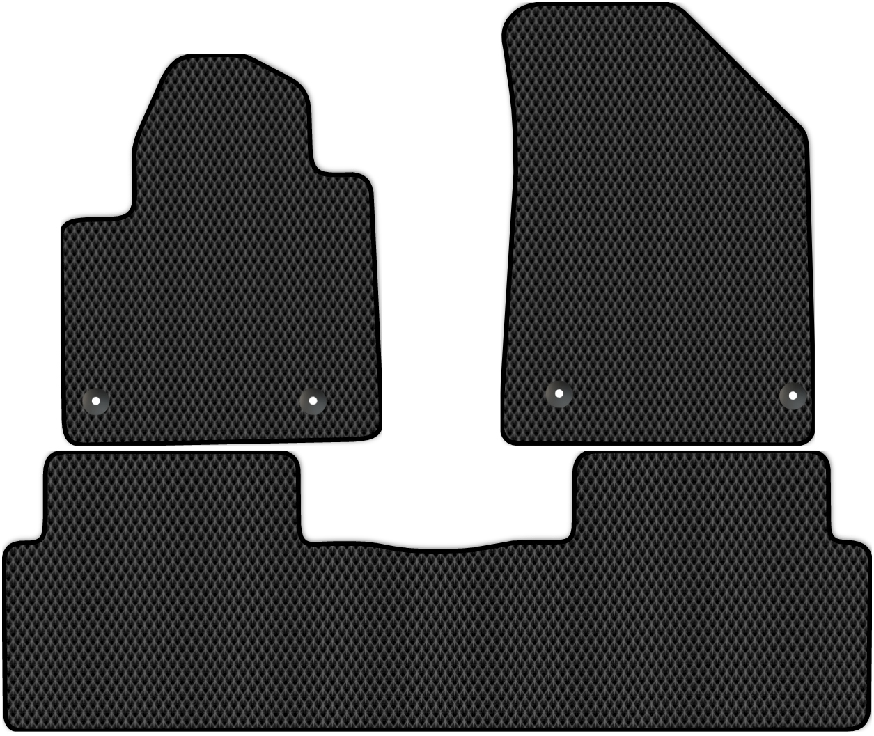 

Коврики ЭВА в салон для Citroen C5 2 (RW) 2008 - 2016, 3 шт. черный, 1805-W3Y-H