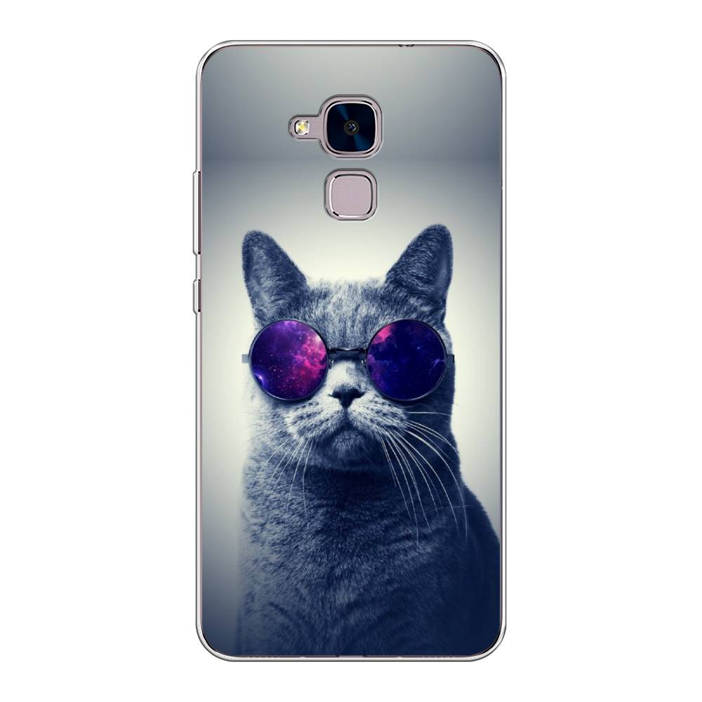 

Чехол Awog на Honor 5C "Космический кот", Разноцветный, 60450-1