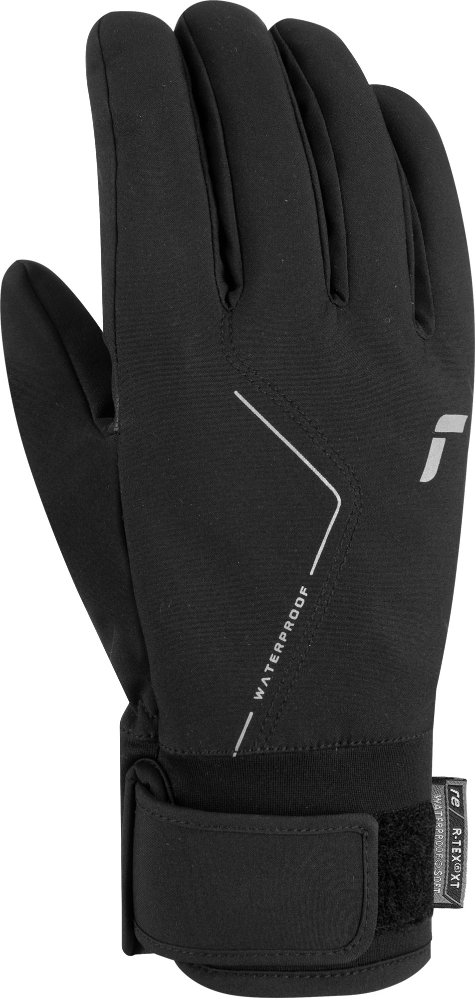 фото Перчатки горнолыжные reusch diver x r-tex xt touch-tec black/silver (inch (дюйм):11)