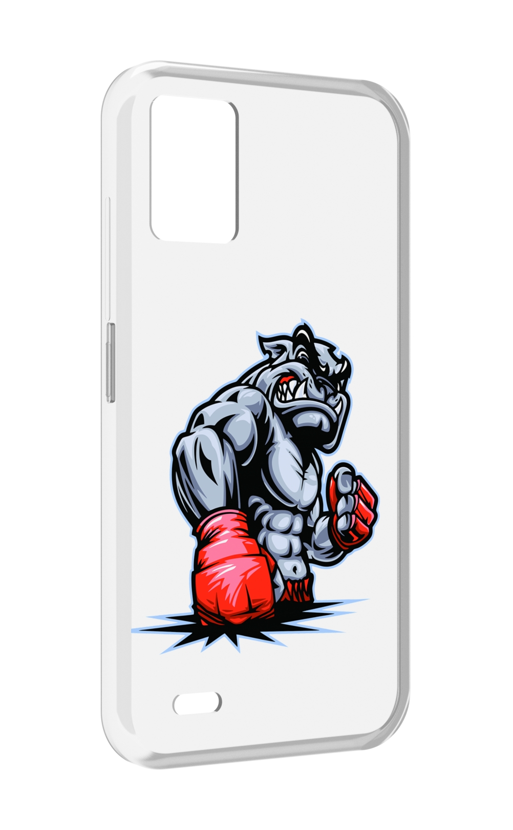 

Чехол MyPads собака-боксер для UMIDIGI Bison 1, Прозрачный, Tocco