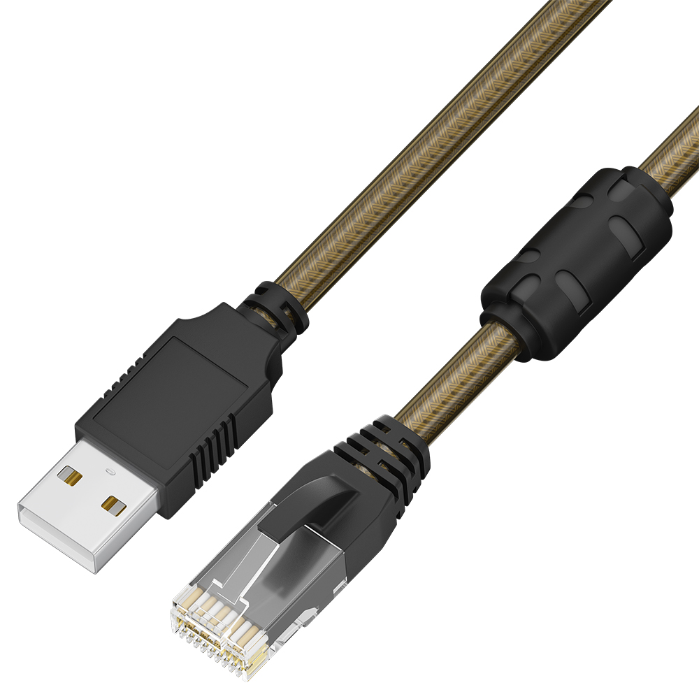 

Кабель GCR USB AM - RJ-50 вилка-вилка 3м GCR-54481, Черный, GCR-CONS