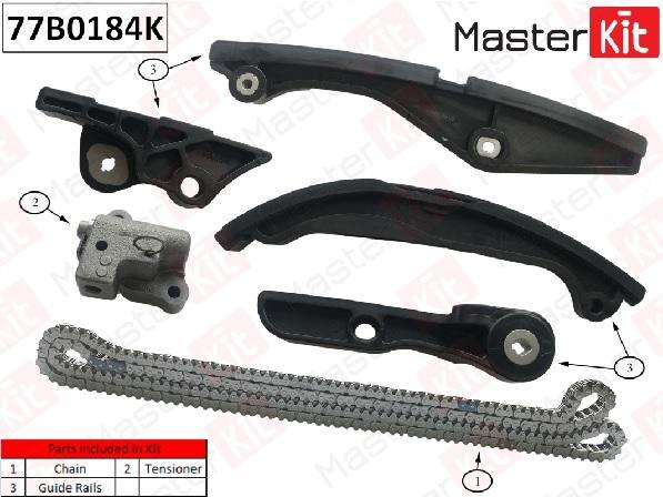 

Комплект Цепи Грм Ford Explorer 3.5l Dohc Turbo 77b0184k MasterKit арт. 77B0184K