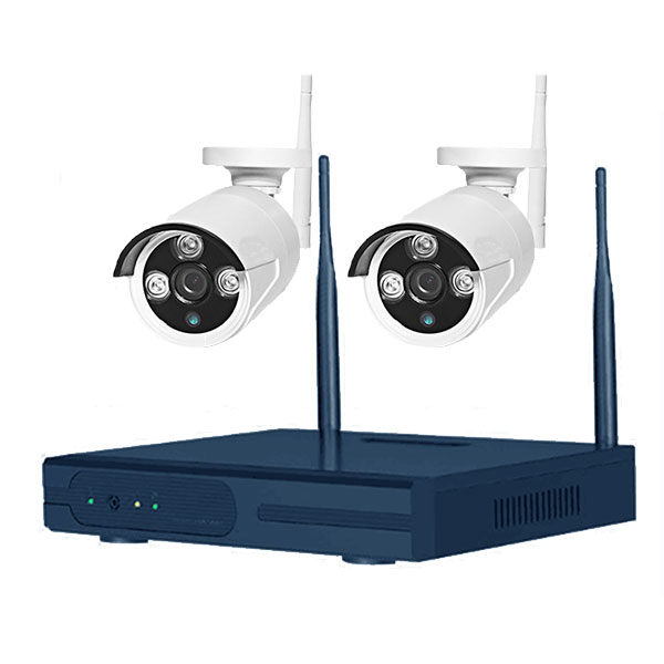

Готовый комплект WiFi видеонаблюдения c 4 уличными 2Mp камерами PS-Link N4104W20-W, N4104W20-W