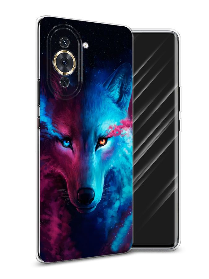 

Чехол Awog на Huawei Nova 10 Pro "Волшебный волк", Разноцветный, 6109050-1