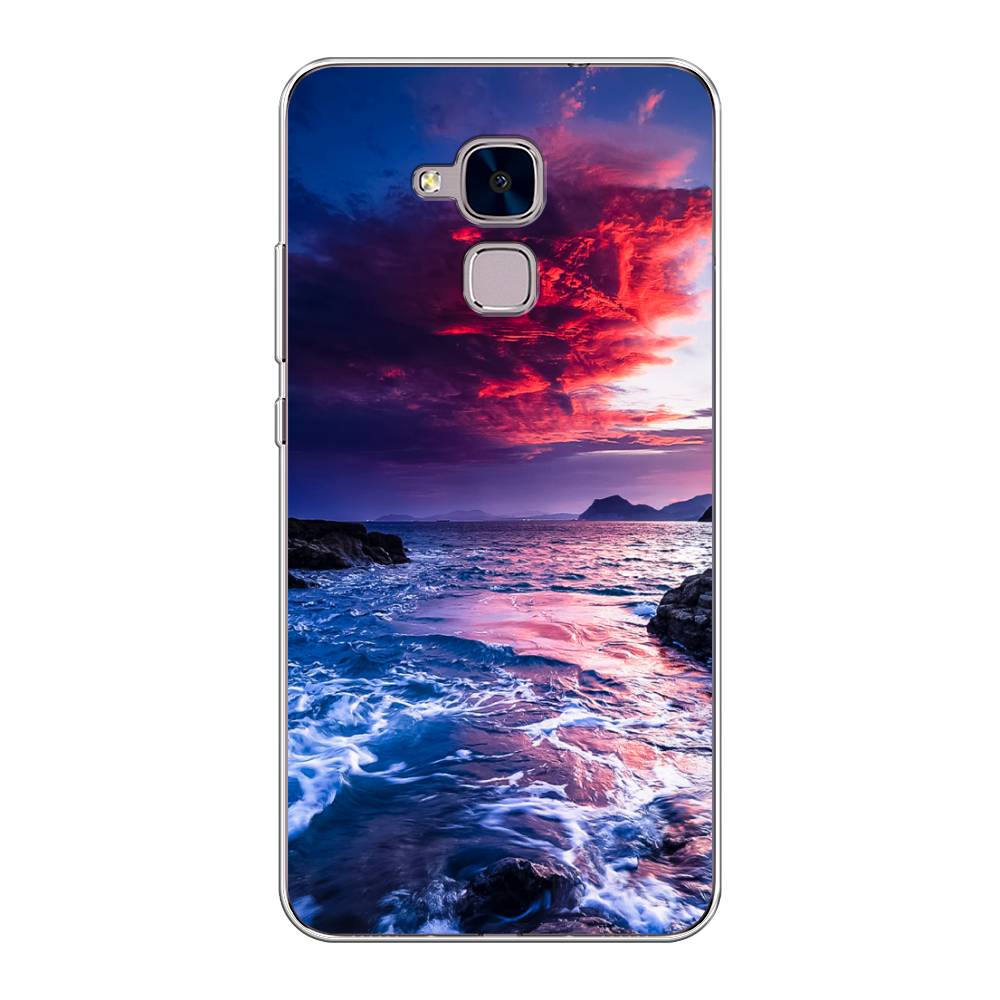 

Чехол Awog на Honor 5C "Волны 1", Разноцветный, 60450-4