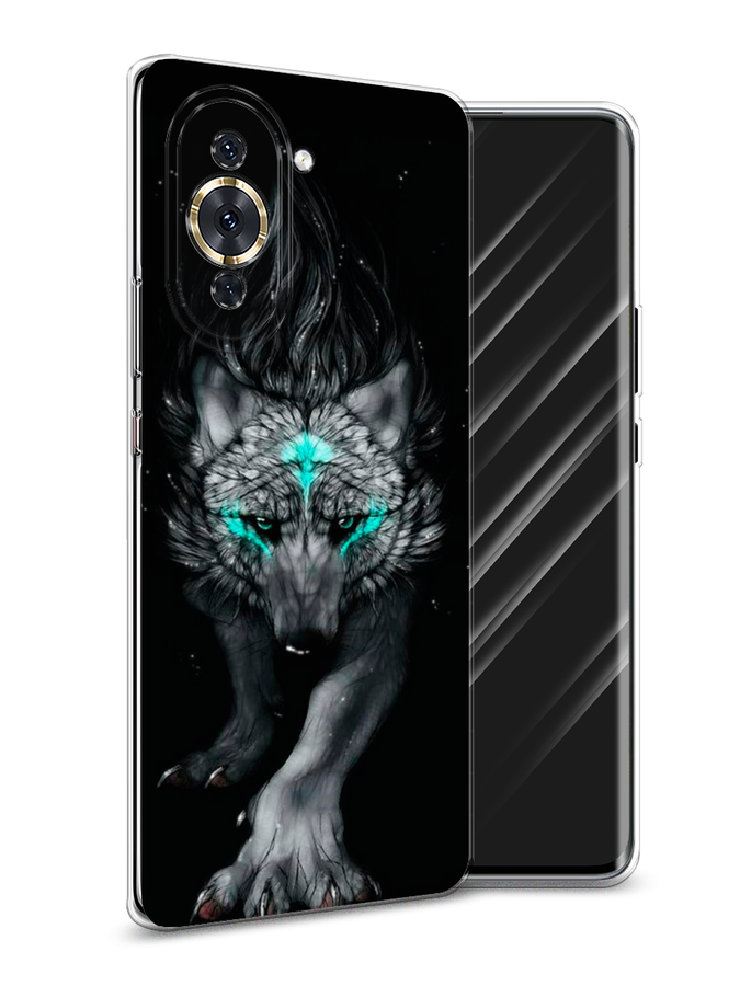 

Чехол Awog на Huawei Nova 10 Pro "Волшебный волк", Разноцветный, 6109050-2