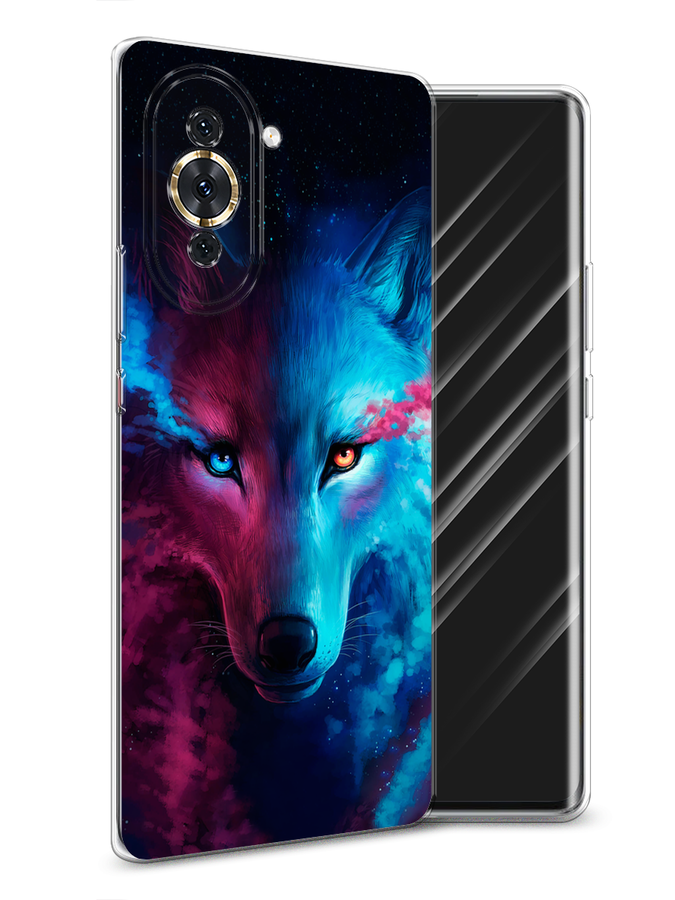 

Чехол Awog на Huawei Nova 10 "Волшебный волк", Разноцветный, 6108950-1