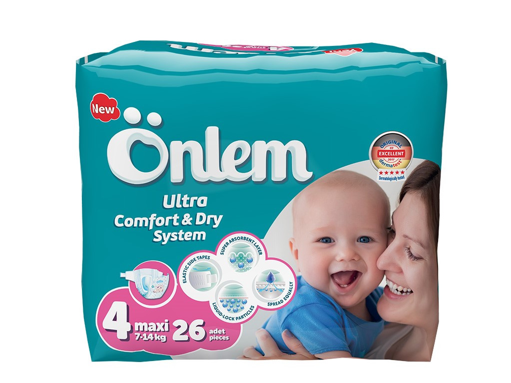 

Подгузники Onlem Classik макси 7-14kg advantage