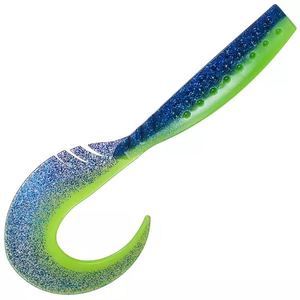 

Приманка Frapp Funky Grub 10 #PAL06 25,4см. 1шт., Синий;зеленый, Funky Grub