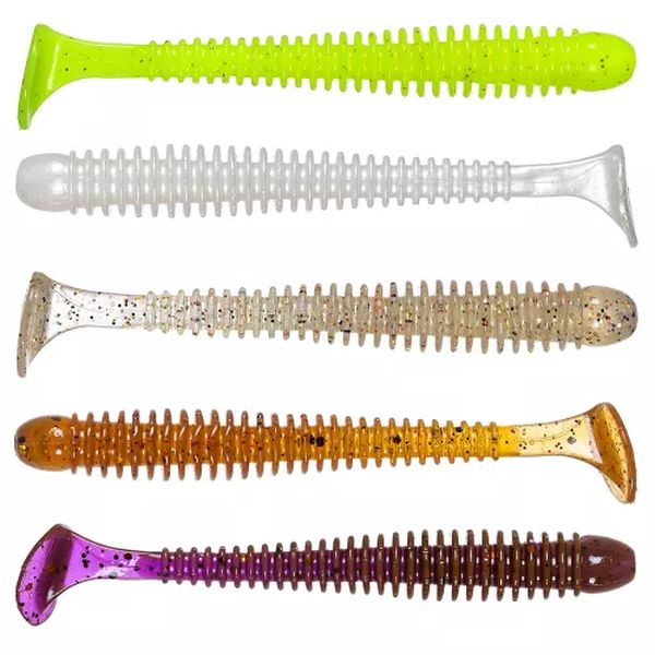 Приманка CF (Crazy Fish) Vibro Worm 3 11-75-М58-6 7.5см. 5шт.