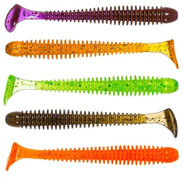 

Приманка CF (Crazy Fish) Vibro Worm 3 11-75-М23-6 7.5см. 5шт., Разноцветный, Vibro Worm