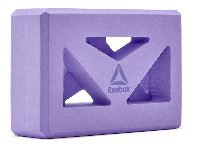 Кирпич для йоги Reebok RAYG-10035 22,5x15x7,6 см, purple