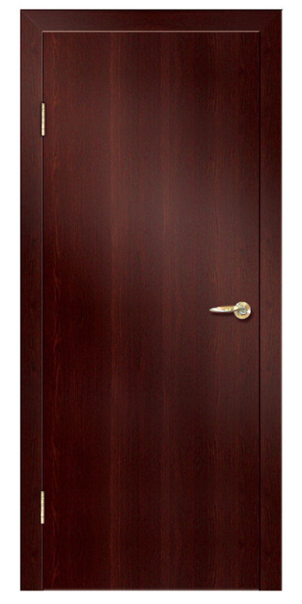 фото Дверь межкомнатная дверная линия дг-01 800х2000 мм венге/коричневая 21-09 ламинированная г