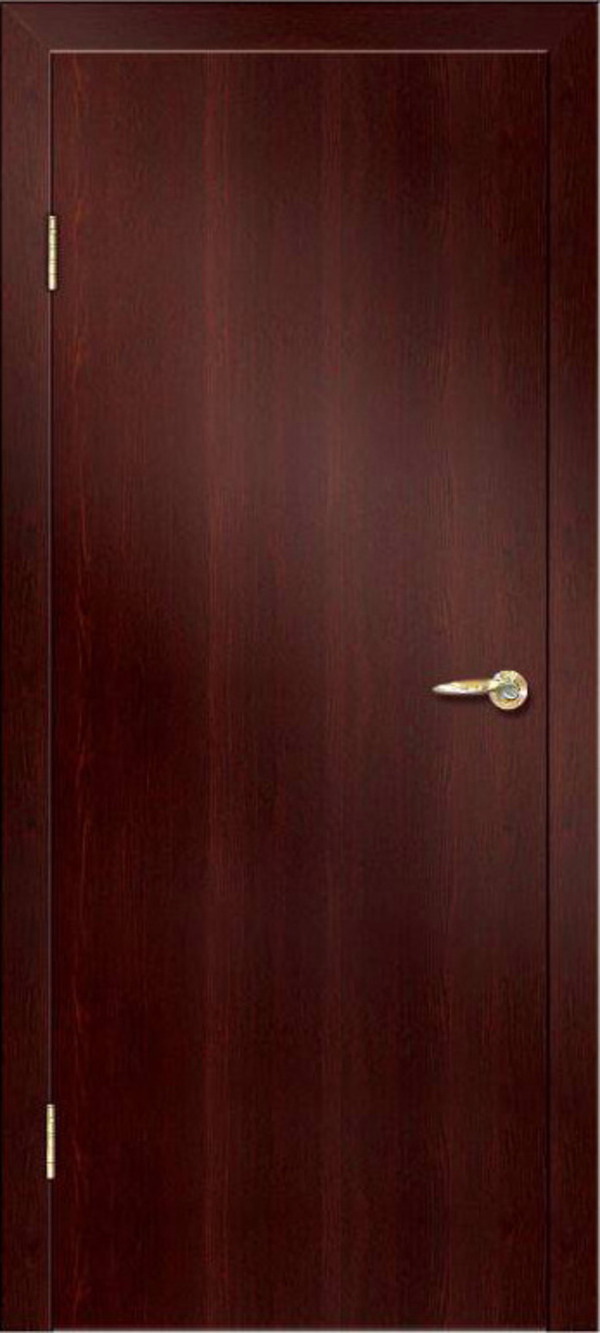 фото Дверь межкомнатная дверная линия дг-01 600х2000 мм венге/коричневая 21-07 ламинированная г