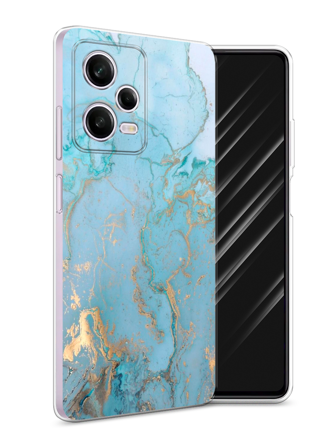 

Чехол Awog на Xiaomi Redmi Note 12 Pro "Голубой мрамор рисунок", 317050-3