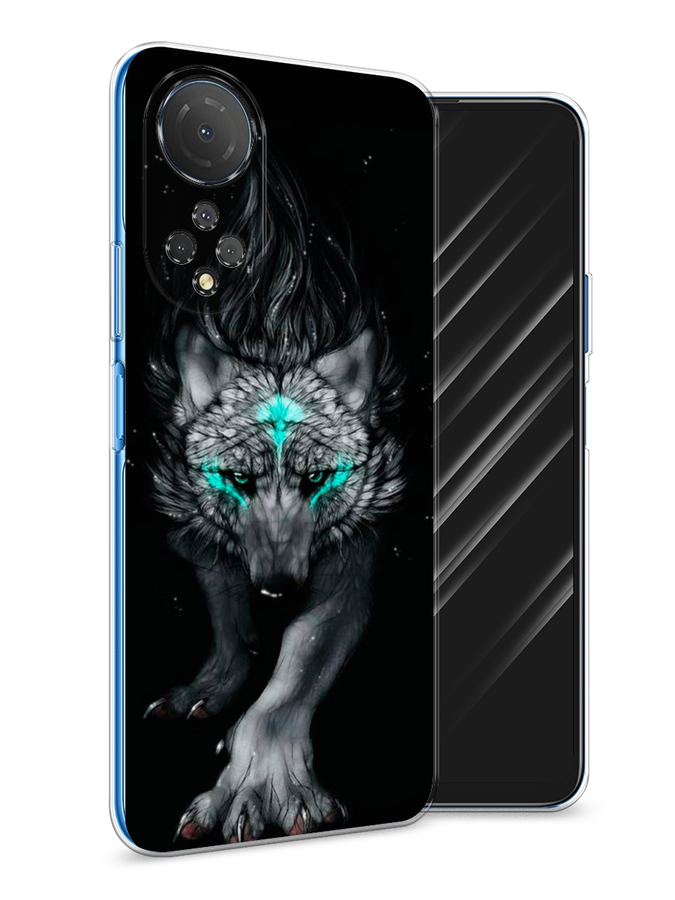 

Чехол Awog на Honor X7 2022 "Волшебный волк", Разноцветный, 6108850-2