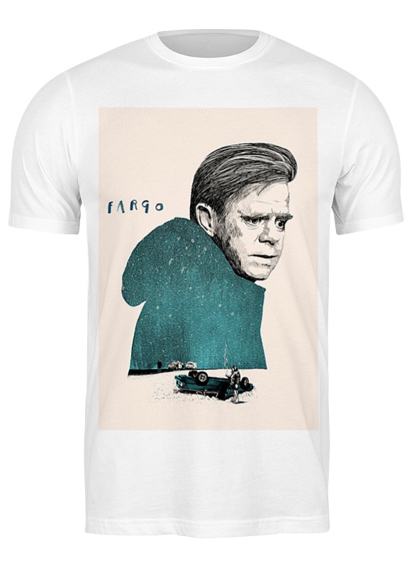 

Футболка мужская Printio Фарго / fargo белая 3XL, Белый, Фарго / fargo