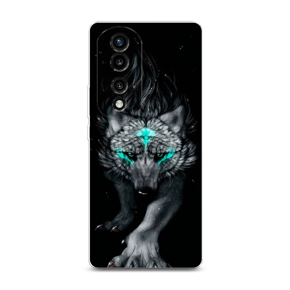 

Силиконовый чехол "Волшебный волк" на Honor 70 Pro, 6108350-2