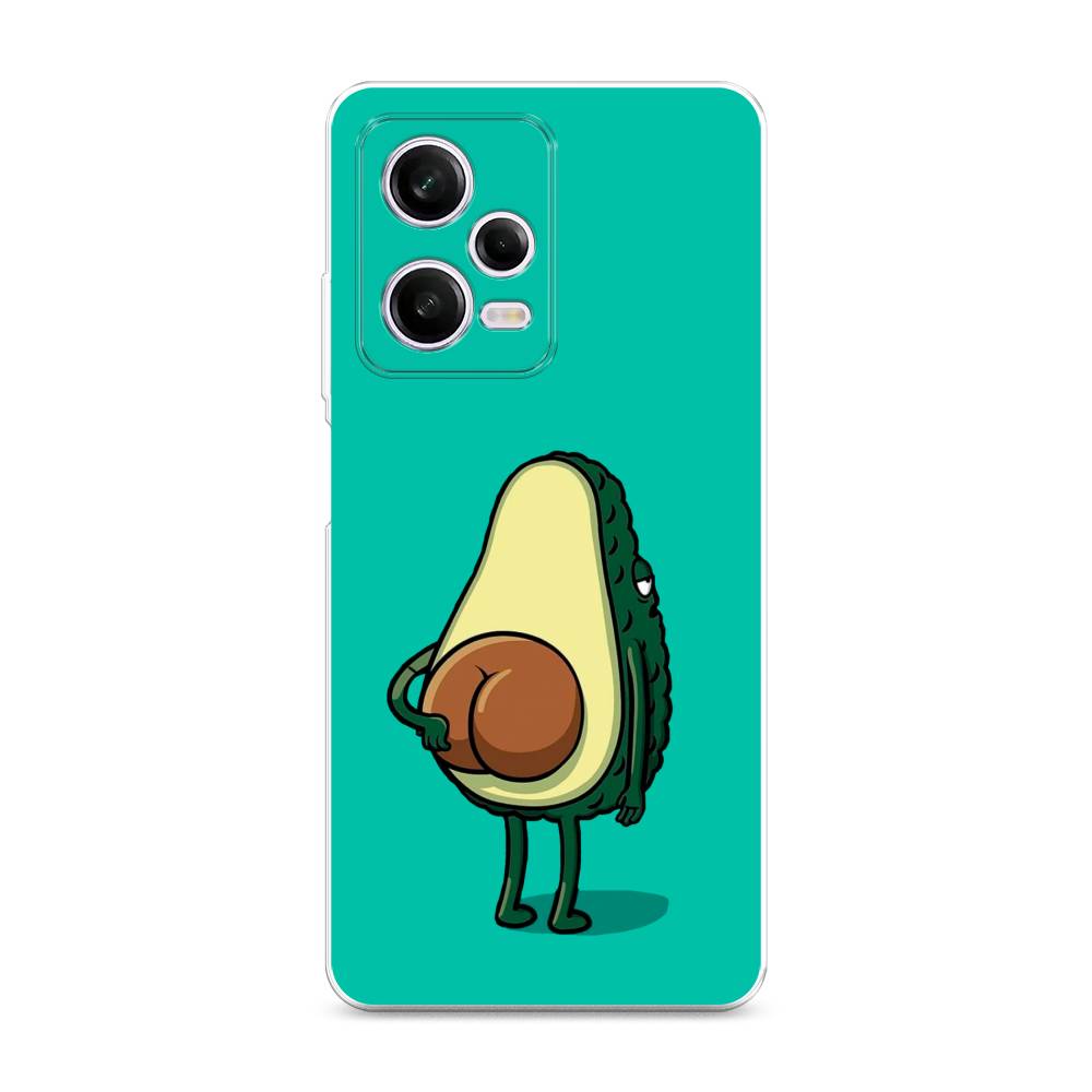

Чехол Awog на Xiaomi Redmi Note 12 Pro "Попа авокадо", Голубой;коричневый, 317050-10