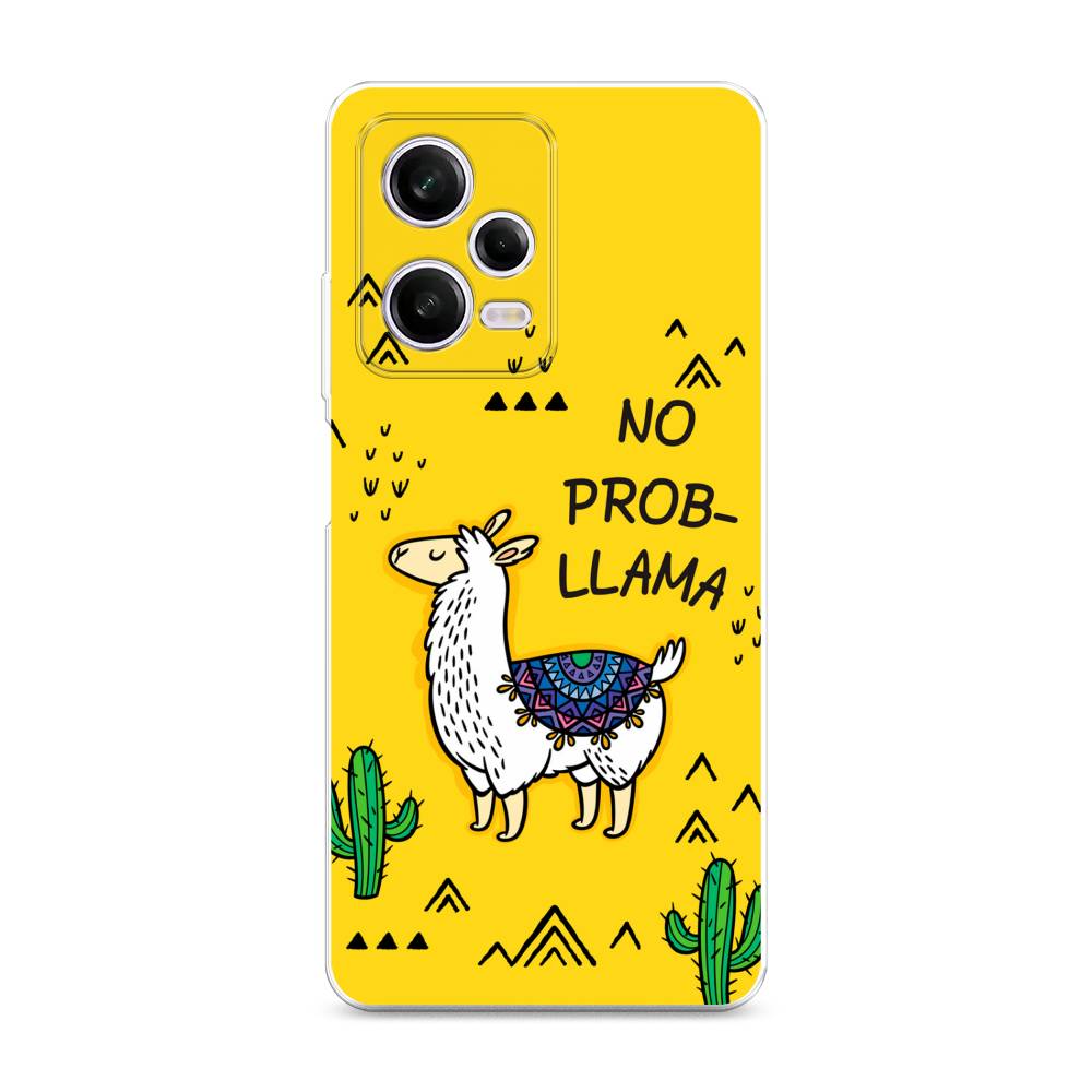 фото Чехол awog для xiaomi redmi note 12 pro "no probllama"