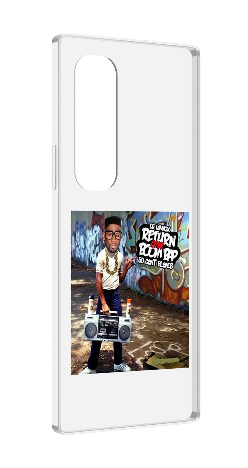 

Чехол MyPads 50 Cent & DJ Lennox - Return Of The Boom Bap для Samsung Galaxy Z Fold 4, Прозрачный, Tocco